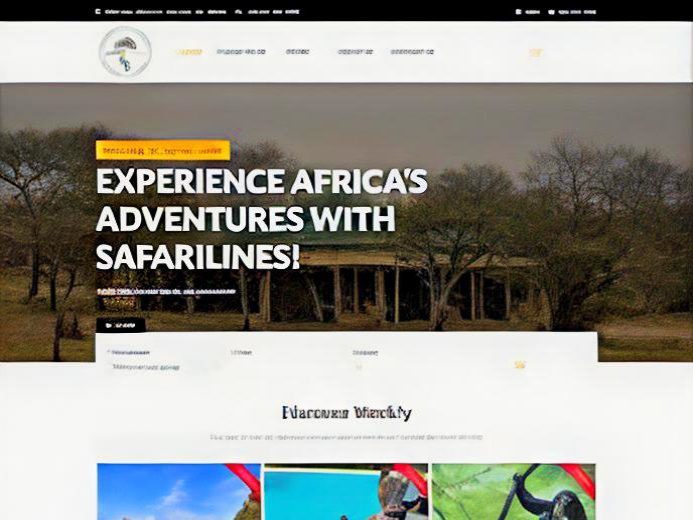 Safarilines – African Safari Travel & Adventure Website